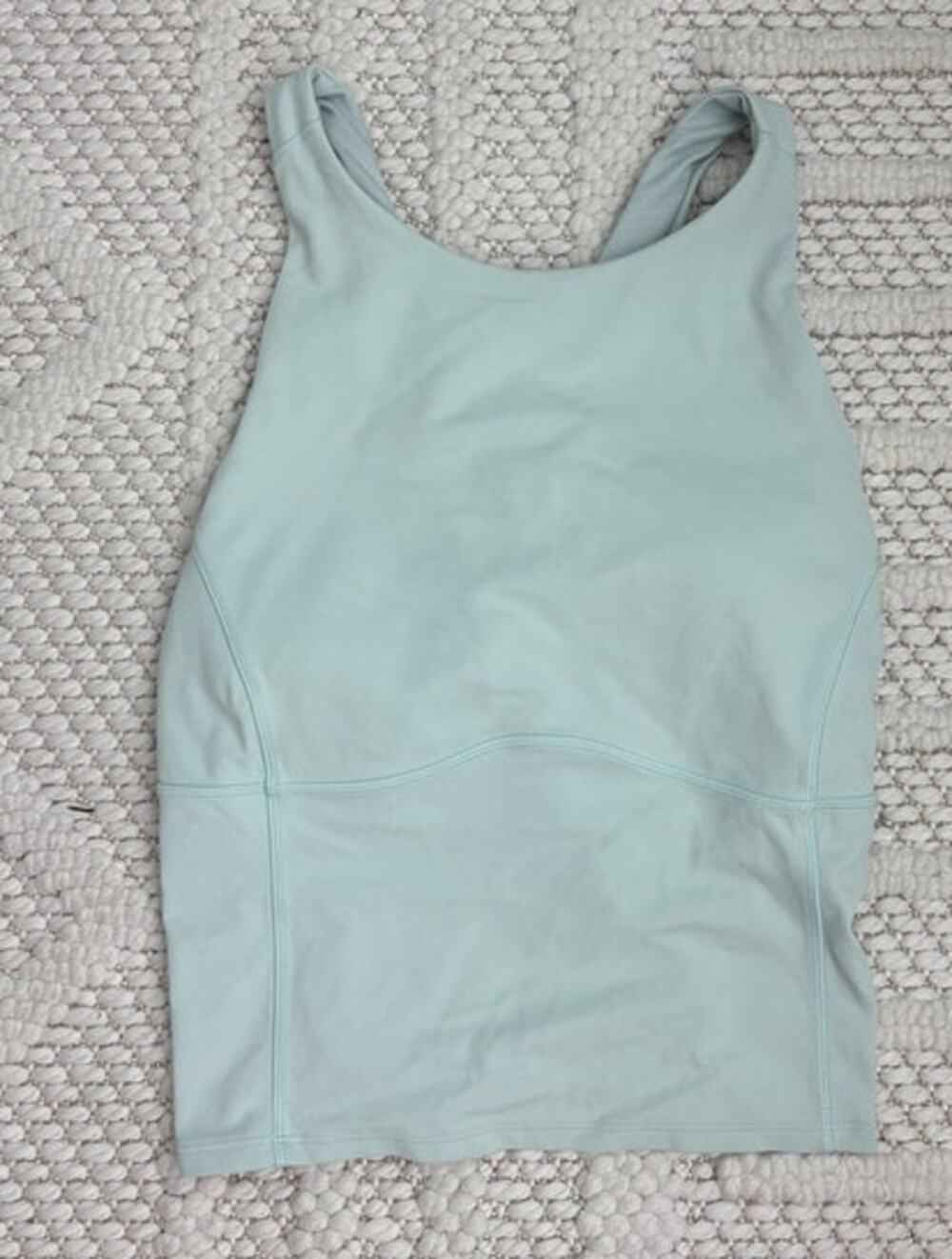 Lululemon Key to Balance Tank Top Delicate Mint Size 6